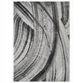 thumbnail image 1 of HomeRoots  8 x 11 ft. Abstract Strokes Modern Area Rug - Ivory & Grey, 1 of 1