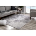 thumbnail image 1 of HomeRoots  Cream & Gray Tinted Ogee Pattern Area Rug - 8 x 11 ft., 1 of 1