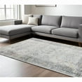 thumbnail image 1 of HomeRoots 570824 8 x 11 ft. Gray Silver & Rust Medallion Rectangle Area Rug, 1 of 1