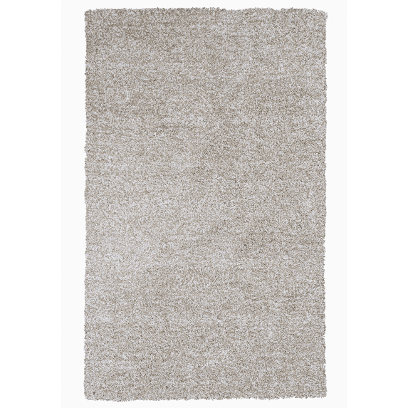 HomeRoots 350081 8 x 11 ft. Polyester Ivory Heather Area Rug