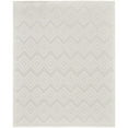 thumbnail image 1 of 9' x 12' Cream Geometric Flatweave Area Rug, 1 of 5