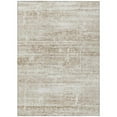 thumbnail image 1 of HomeRoots 584612 9 x 12 ft. Abstract Washable Indoor & Outdoor Rectangle Area Rug, Beige, Taupe & Ivory, 1 of 1