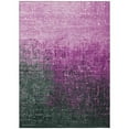 thumbnail image 1 of HomeRoots 602861 9 x 12 ft. Blush & Dark Gray Ombre Washable Indoor & Outdoor Rectangle Area Rug, 1 of 1