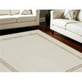 thumbnail image 1 of HomeRoots 551380 9 x 12 ft. Geometric Non Skid Rectangle Area Rug, Gray, Ivory & Cream, 1 of 1