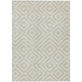 thumbnail image 1 of HomeRoots 583724 9 x 12 ft. Geometric Washable Indoor & Outdoor Rectangle Area Rug, Ivory & Beige, 1 of 1