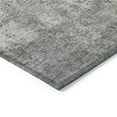 thumbnail image 1 of HomeRoots 612332 9 x 12 ft. Gray & Ivory Abstract Washable Indoor & Outdoor Rectangle Area Rug, 1 of 1