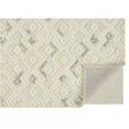 thumbnail image 1 of HomeRoots  9 x 12 ft. Gray & Ivory Wool Geometric Hand Tufted Handmade Rectangle Area Rug - Gray and Ivory - 9 x 12 ft., 1 of 1