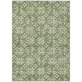 thumbnail image 1 of HomeRoots 595947 9 x 12 ft. Green, Gray & Ivory Floral Washable Indoor & Outdoor Rectangle Area Rug, 1 of 1