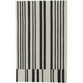 thumbnail image 1 of HomeRoots  9 x 12 ft. Ivory & Black Wool Abstract Hand Tufted Handmade Rectangle Area Rug - Ivory and Black - 9 x 12 ft., 1 of 1