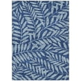 thumbnail image 1 of HomeRoots 593526 9 x 12 ft. Navy Blue & Light Blue Floral Washable Indoor & Outdoor Rectangle Area Rug, 1 of 1
