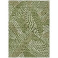 thumbnail image 1 of HomeRoots 593972 9 x 12 ft. Olive Green, Brown & Ivory Floral Washable Indoor & Outdoor Rectangle Area Rug, 1 of 1