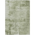 thumbnail image 1 of HomeRoots 602735 9 x 12 ft. Olive Green & Ivory Abstract Washable Indoor & Outdoor Rectangle Area Rug, 1 of 1
