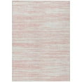 thumbnail image 1 of HomeRoots 613119 9 x 12 ft. Pink & Ivory Abstract Washable Indoor & Outdoor Rectangle Area Rug, 1 of 1