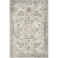 thumbnail image 1 of HomeRoots 9'x13' Ivory Machine Woven Distressed Floral Traditional Indoor Area Rug - 350269, 1 of 5