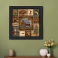 thumbnail image 1 of At The Cabin Black Framed Print Wall Art, 1 of 3