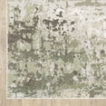 thumbnail image 1 of 3' X 5' Beige Grey Brown And Sage Green Abstract Power Loom Stain Resistant Area Rug, 1 of 2