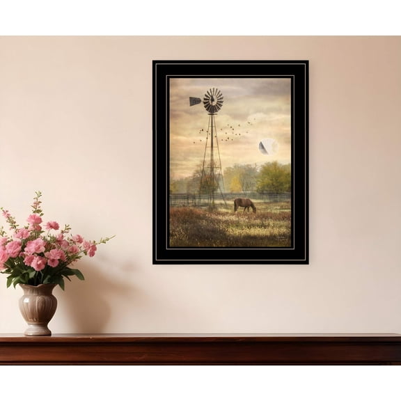 Berks Co. Sunrise Black Framed Print Wall Art