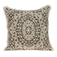 thumbnail image 1 of HomeRoots Boho Garland Beige and Khaki Decorative Accent Pillow Beige, 1 of 5