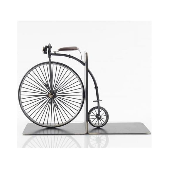 HomeRoots C1870 High Wheeler Bicycle Bookends