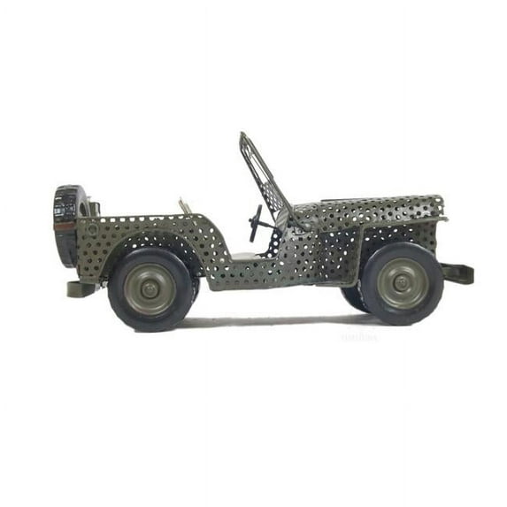 HomeRoots  C1945 Willys CJ-2A Overland Jeep Sculpture