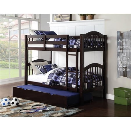 Heartland Twin/Twin Bunk Bed, Espresso