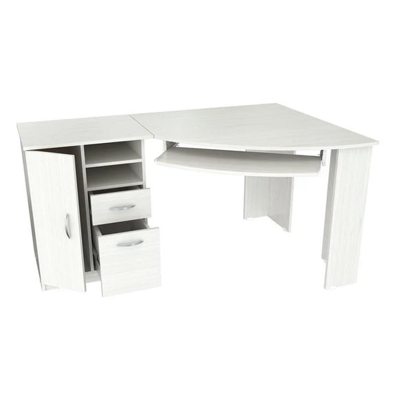 Corner Computer Desk - Melamine /Engineered wood
