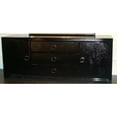 thumbnail image 1 of 28" Black Crocodile MDF Dresser, 1 of 5