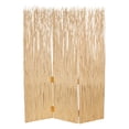 thumbnail image 1 of HomeRoots Decor 3 Panel Foldable Screen with Willow Branches, Natural Brown, 1 of 2