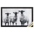 thumbnail image 1 of HomeRoots 30" X 18" Distressed Black Frame Rustic Sheep I 365885-Distressed Black, 1 of 2