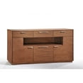 thumbnail image 1 of Contemporary Walnut Buffet, 1 of 4