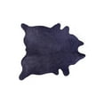 thumbnail image 1 of HomeRoots Decor 5-inch x 7-inch Navy Modern/Cowhide Contemporary - Area Rugs, 1 of 1