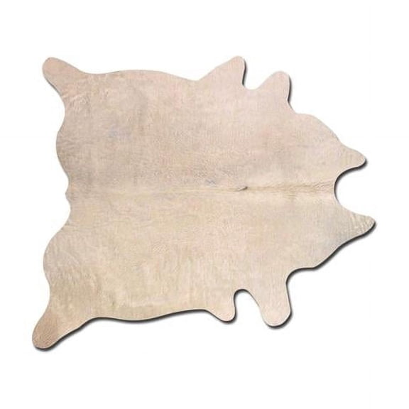 HomeRoots Decor  6 x 7 in. Cowhide Area Rug - Natural