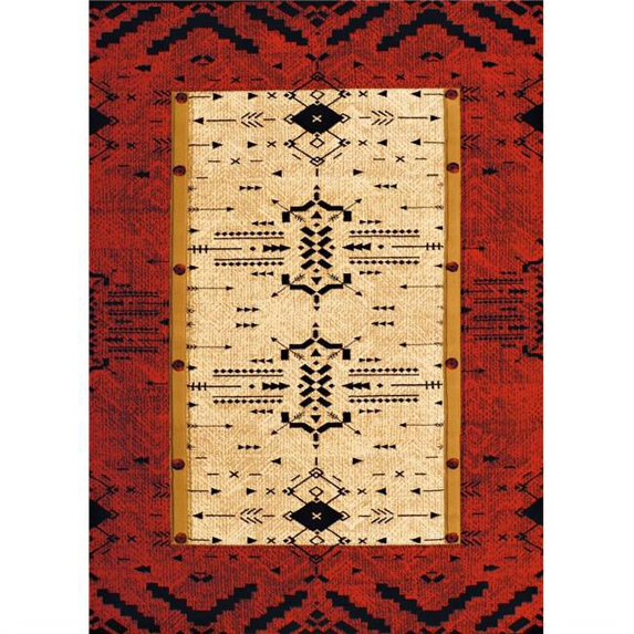 HomeRoots Decor Area Rug, 94" x 126"