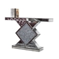 thumbnail image 1 of Diamond Silver Mirrored  Console Table, 1 of 5