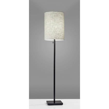 HomeRoots Floor Lamp Classic Silhouette Metal - 13" W x 13" D x 60.5" H Bronze