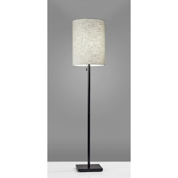 HomeRoots Floor Lamp Classic Silhouette Metal - 13" W x 13" D x 60.5" H Bronze
