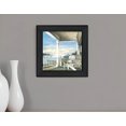 thumbnail image 1 of Front Porch Coastal Sunset Black Framed Print Wall Art, 1 of 3