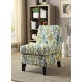 thumbnail image 1 of HomeRoots Furniture Accent Chair with Storage in Green Pattern (286206), 1 of 1