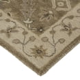 thumbnail image 1 of 2' X 3' Green Brown And Taupe Wool Paisley Tufted Handmade Stain Resistant Area Rug, 1 of 4