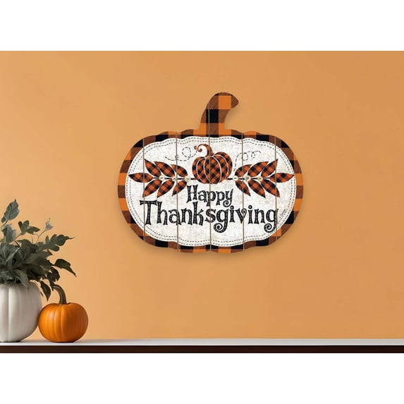 Happy Thanksgiving Unframed Print Wall Art