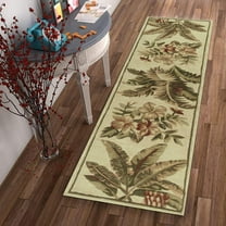 HomeRoots Home Decor 5' x 8' Wool Ivory Area Rug 350039