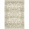 thumbnail image 1 of HomeRoots Home Decor  Medallion Area Rug - Beige & Ivory - 9 x 12 ft., 1 of 1