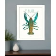 thumbnail image 1 of Its All Good At The Beach White Framed Print Wall Art, 1 of 2