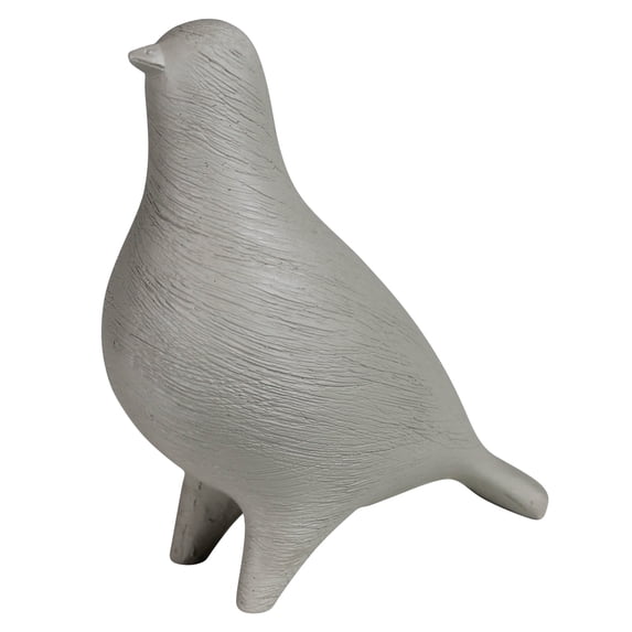 HomeRoots Jumbo Textured Ceramic Bird Sculpture