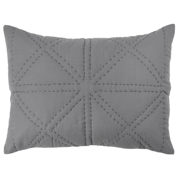 Gray King 100% Cotton 300 Thread Count Machine Washable Down Alternative Comforter