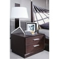 thumbnail image 1 of HomeRoots Office Modern Brown Oak Nightstand, 1 of 2