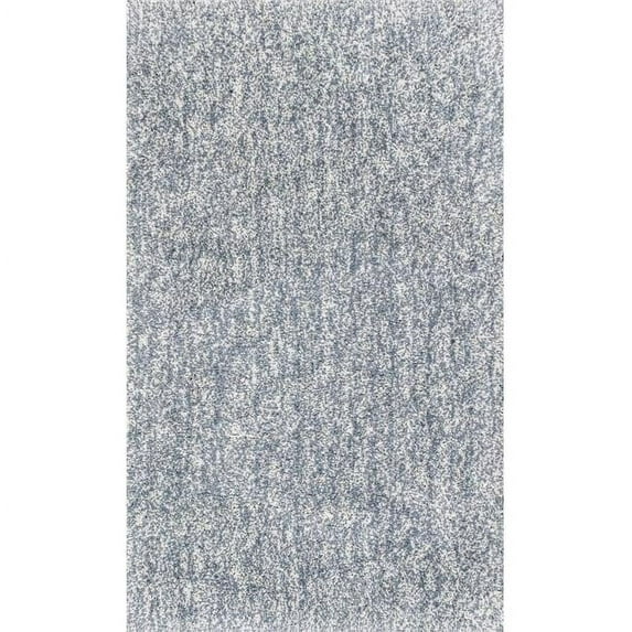 HomeRoots Polyester Slate Heather Area Rug - 7 ft. 6 in. x 9 ft. 6 in.
