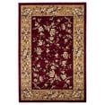 thumbnail image 1 of HomeRoots  Polypropylene Red & Beige Area Rug - 2 ft. 3 in. x 3 ft. 3 in., 1 of 1