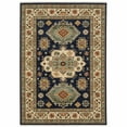 thumbnail image 1 of HomeRoots Rust Gold Pale Olive Beige Salmon Oriental Power Loom Stain Resistant Area Rug, 1 of 10