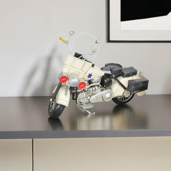 HomeRoots S Police Motorcycle Model Model Motorcycle